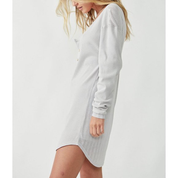 🎉LAST CHANCE🎉 FREE PEOPLE Weekend Vibe Pullover / Moon Struck - Picture 3 of 5